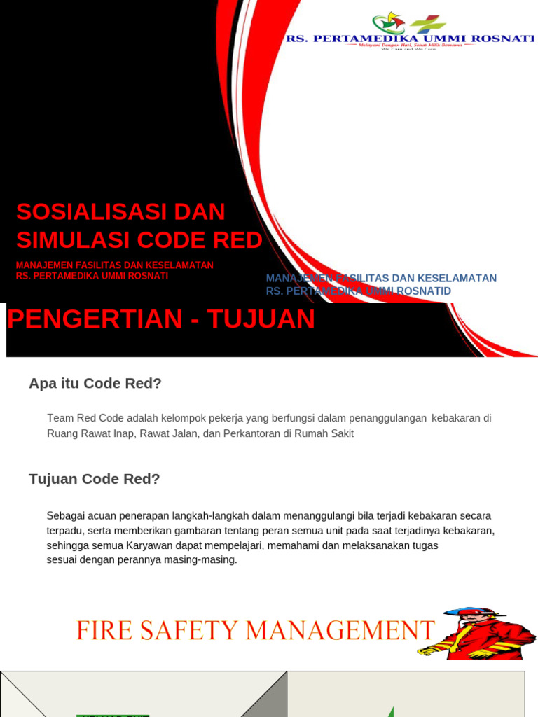 Prosedur Code Red RS Pertamedika | PDF