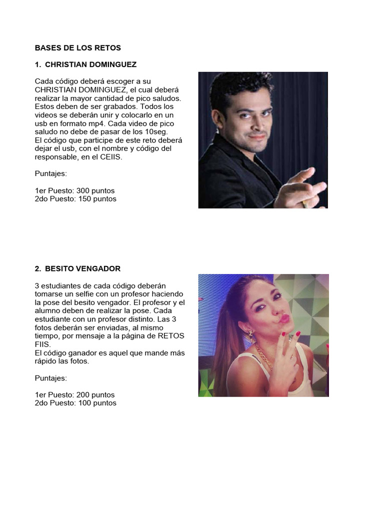 Retos Creativos CEIIS 2023 | PDF