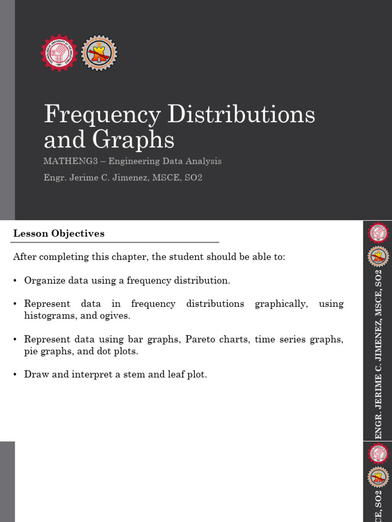 MathEng3 - EDA - Lesson 4 - Frequency Distribution and Graphs | PDF ...