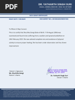 Fake Medical Report | PDF