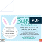 DLSMS 2012 Bunny Hop Poster