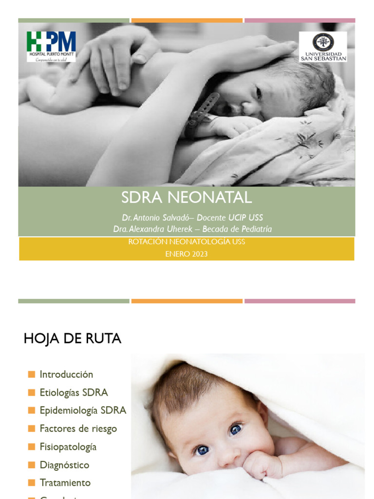 Manejo del SDRA Neonatal en UCIN | PDF | Neumonía | Medicina CLINICA