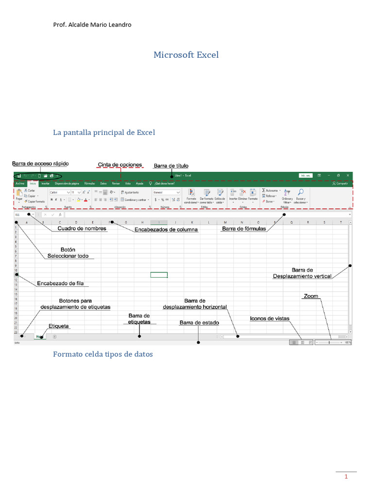 Funciones y Fórmulas en Excel | PDF | Microsoft Excel | Hoja de cálculo