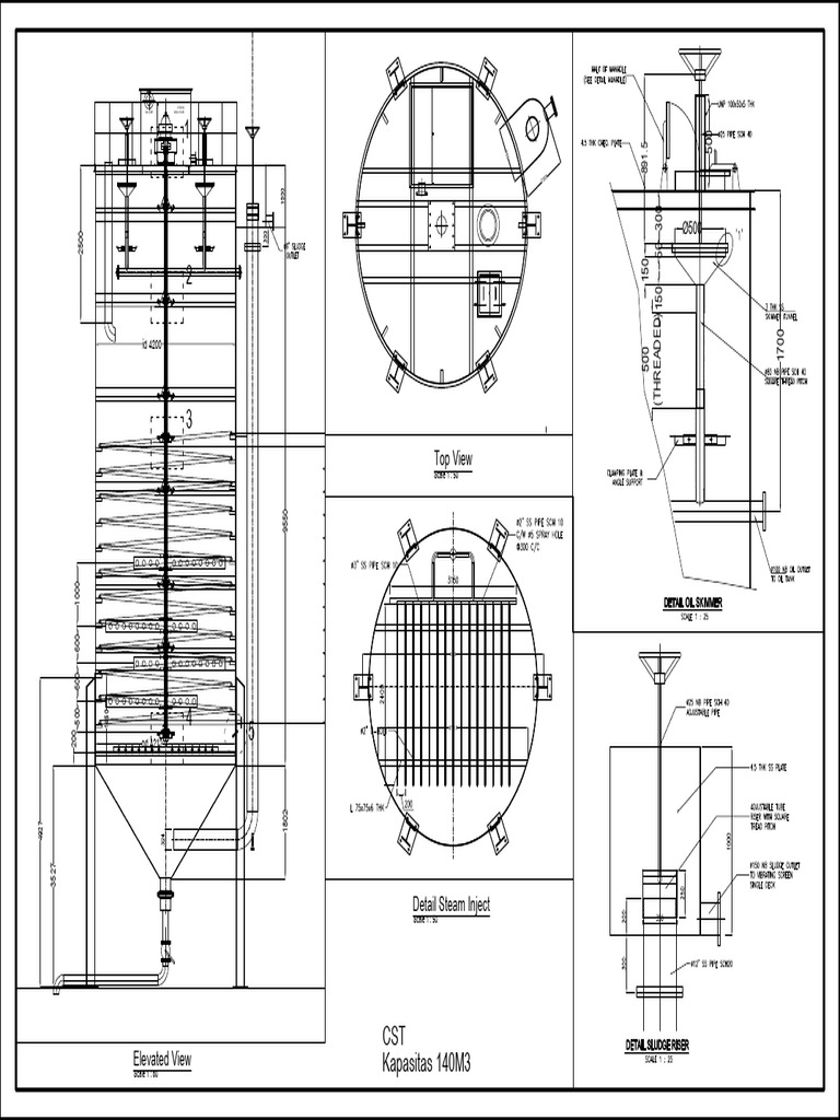 CST Oil Storage Tank Design | PDF | Mechanical Engineering | Energy ...