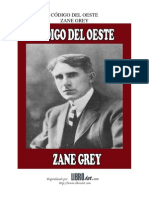 Codigo Del Oeste - Zane Grey