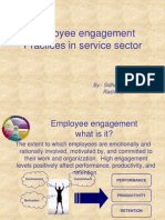 Employee Engagement Practices in Service Sector: By:-Sidhanta Das Rashmita
