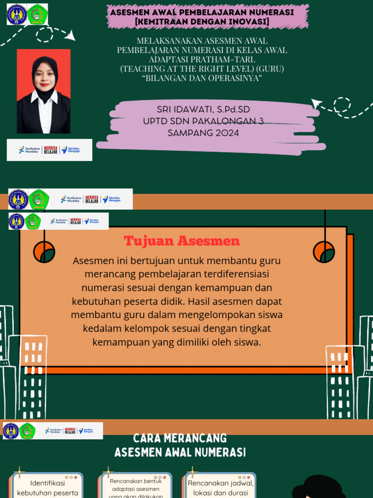 Asesmen Awal Pembelajaran Numerasi 2024 | PDF