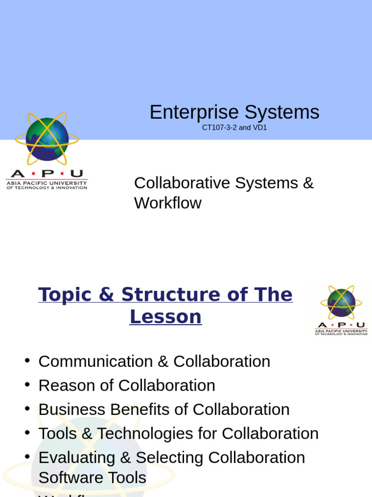 09-Collaborative Systems Workflow | PDF | Share Point | Collaboration