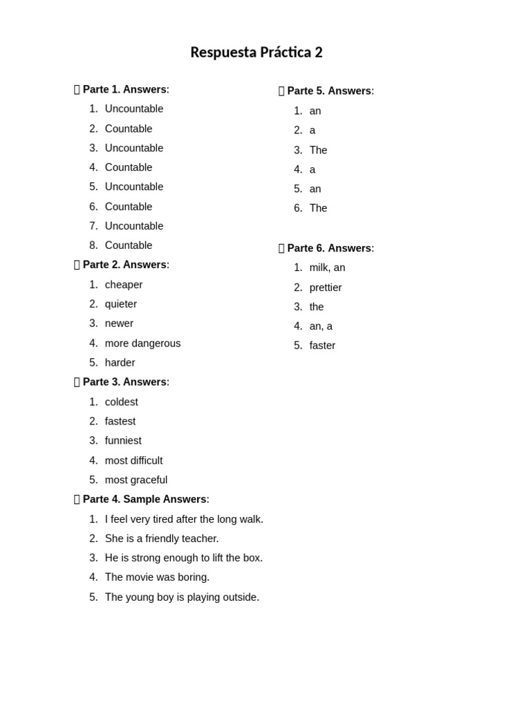 Respuesta Practica 2 | PDF