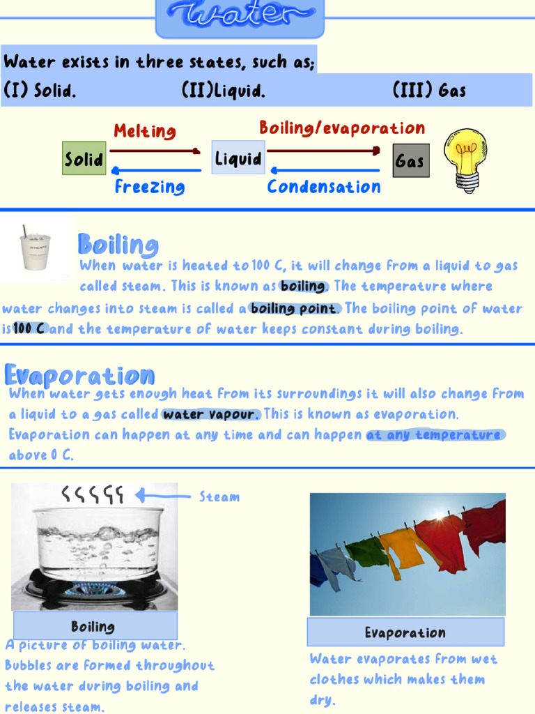 Science Water Topic | PDF