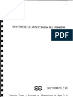 3 Comisión de Seguimiento - Gestión de La Explotación Del Servicio de Agua Potable - 09/1993 - Cartagena (Murcia)