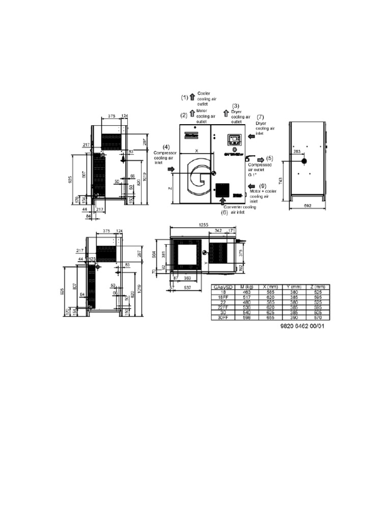 GAe18-30 VSD Compressor Installation Guide | PDF | Clothes Dryer ...