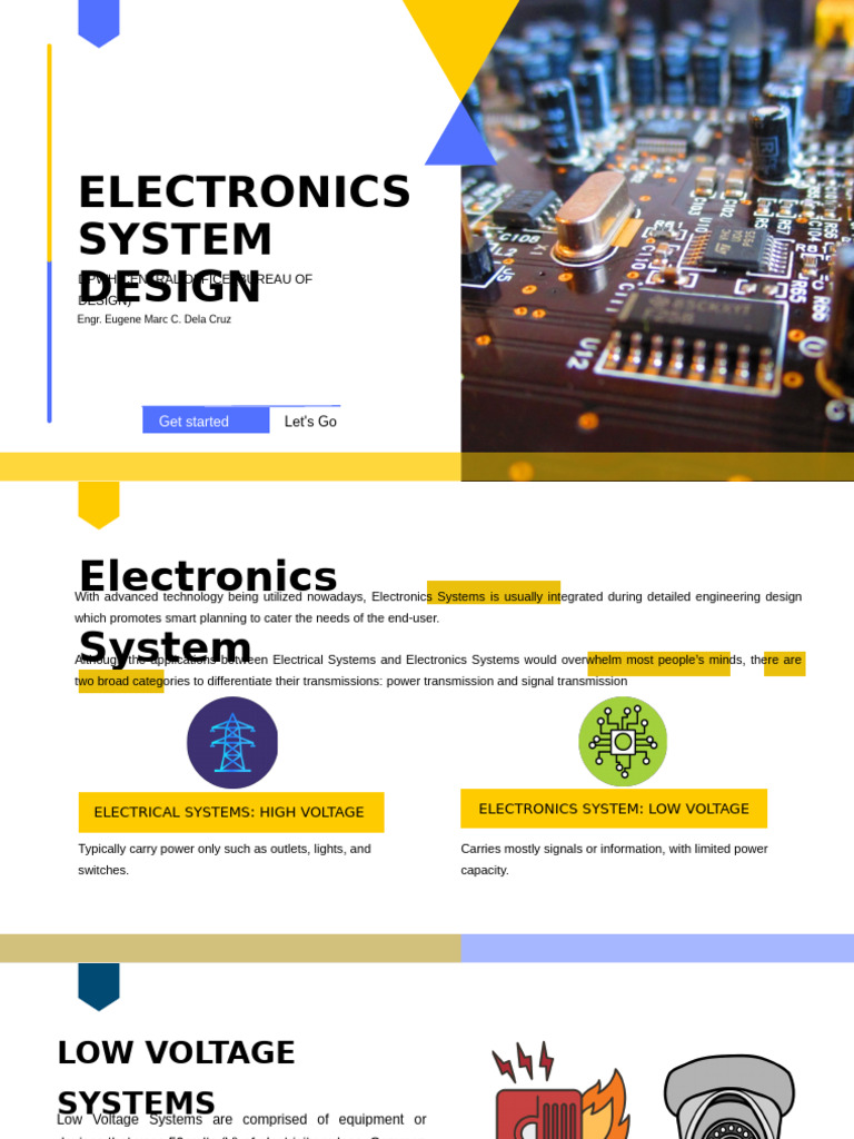 Electronics Systems Design Overview | PDF | Loudspeaker | Computer Network