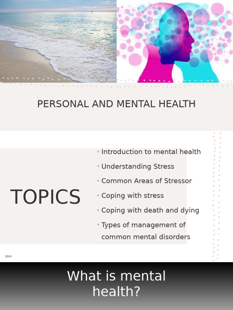 Personal and Mental Health | PDF | Mental Health | Mental Disorder