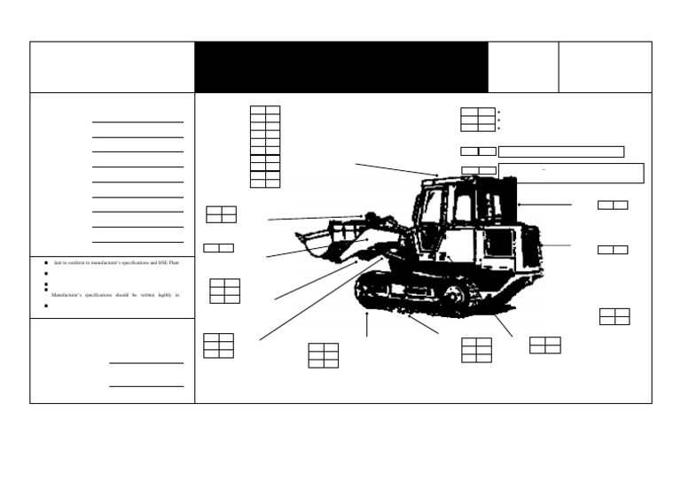 0002 Tracked Loader Check | PDF