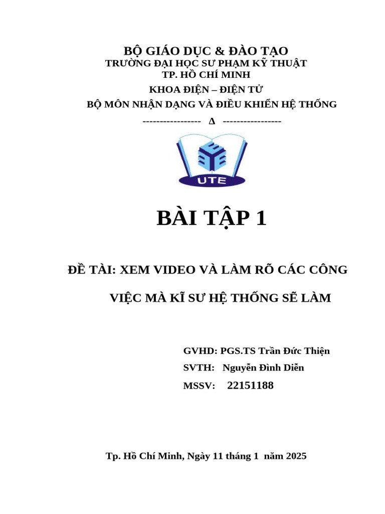 Baitap 1 | PDF