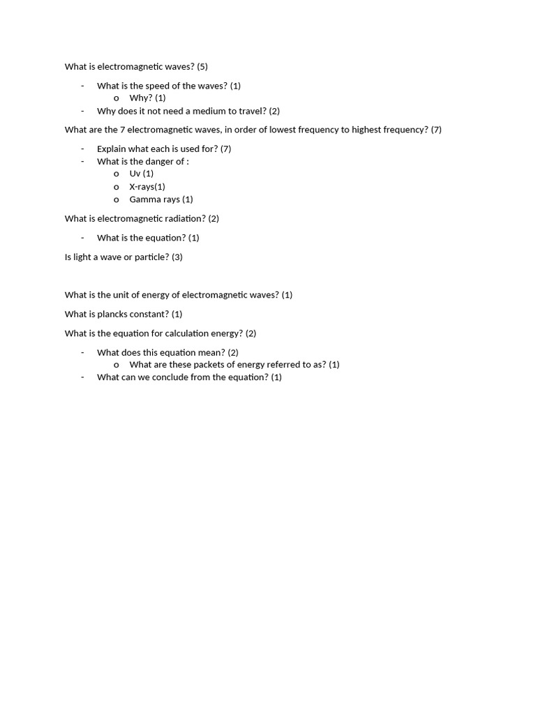 Understanding Electromagnetic Waves and Radiation | PDF