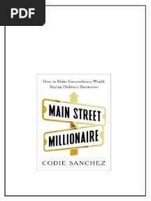 Main Street Millionaire Codie Sanchez instant download