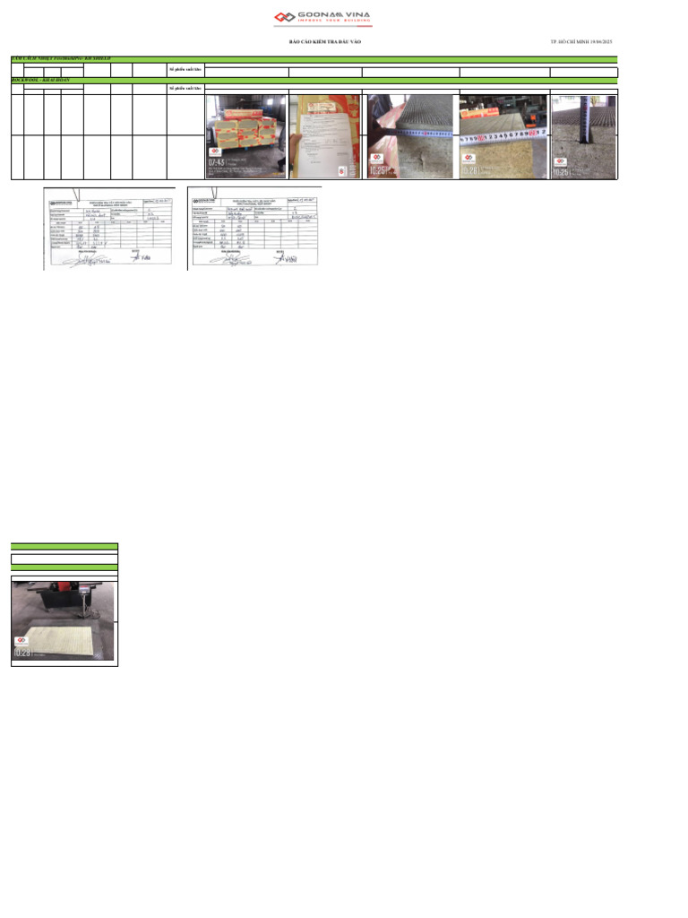 GN - Incoming Spection 19042025 | PDF