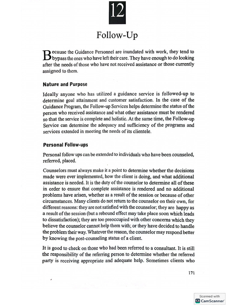 Follow Up | PDF