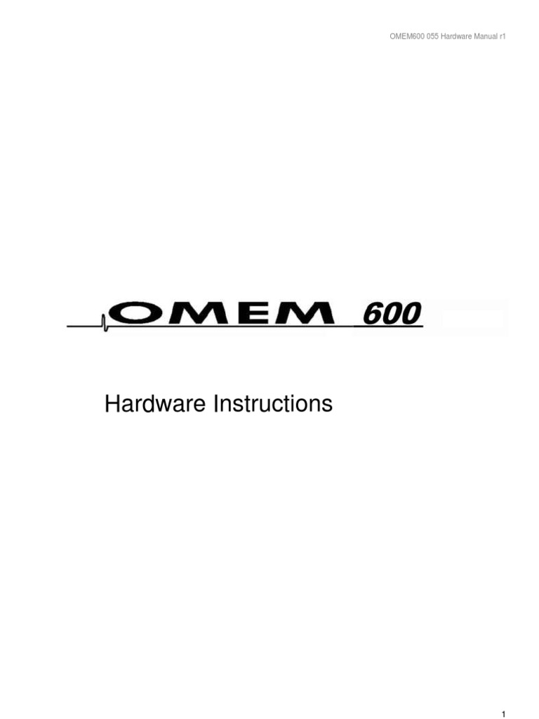 Omex 600 Wiring 600 055 PDF Turbocharger Throttle