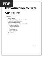 Introduction To Data Structures CODE WITH HARRY | PDF
