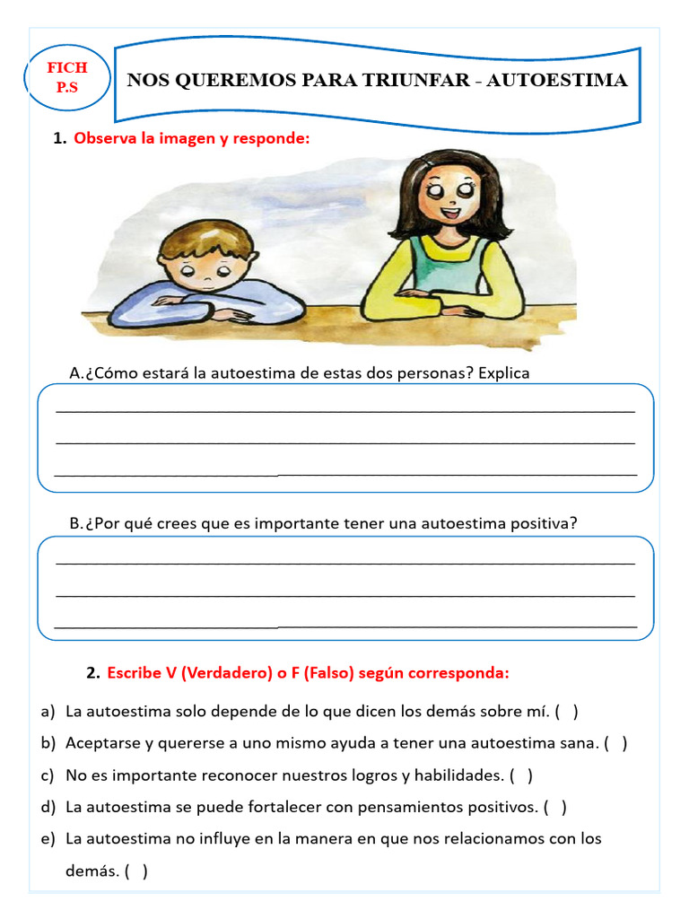 Autoestima: Claves para el Éxito Personal | PDF | Autoestima ...