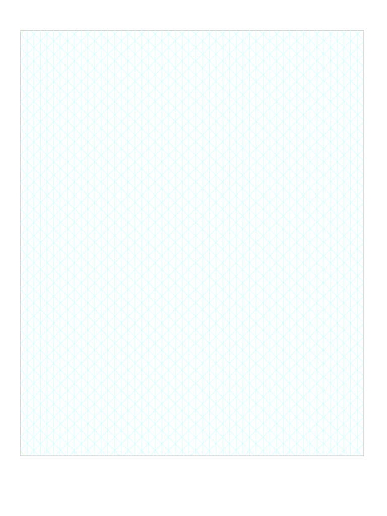 Isometric Graph Paper | PDF