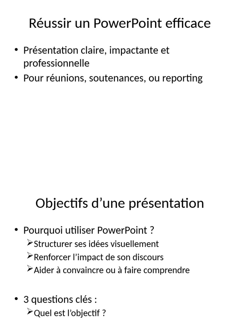 Créer un PowerPoint percutant | PDF | Microsoft Powerpoint | Imprimante ...