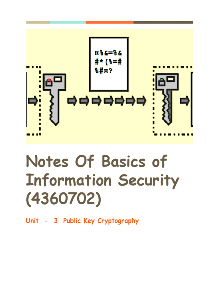 Public Key Cryptography Overview | PDF | Public Key Cryptography | Key ...