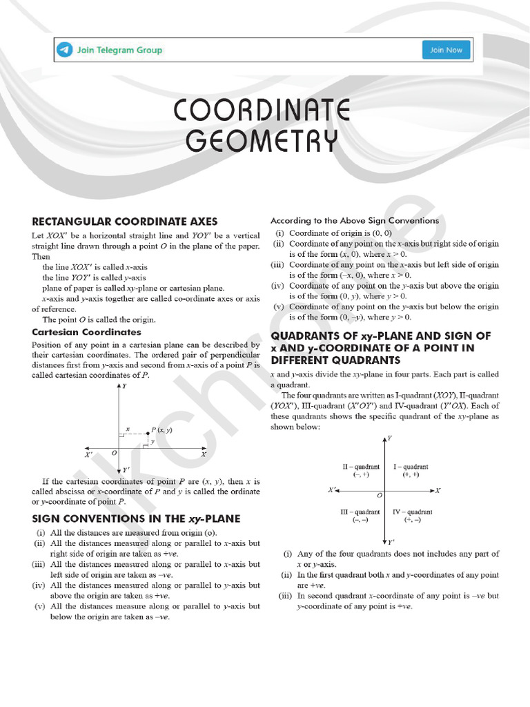 Coordinate Geometry: Distance & Formulas | PDF | Triangle | Rectangle