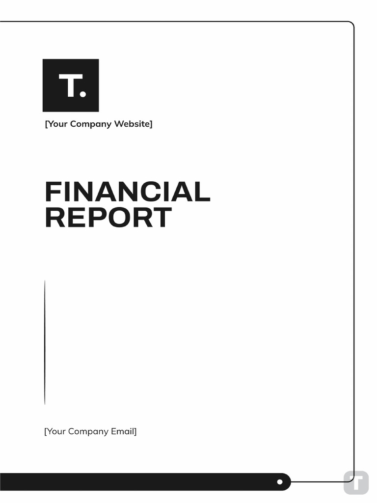 Free Financial Report Template-1 | PDF
