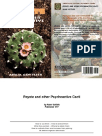 Peyote and Other Psychoactive Cacti