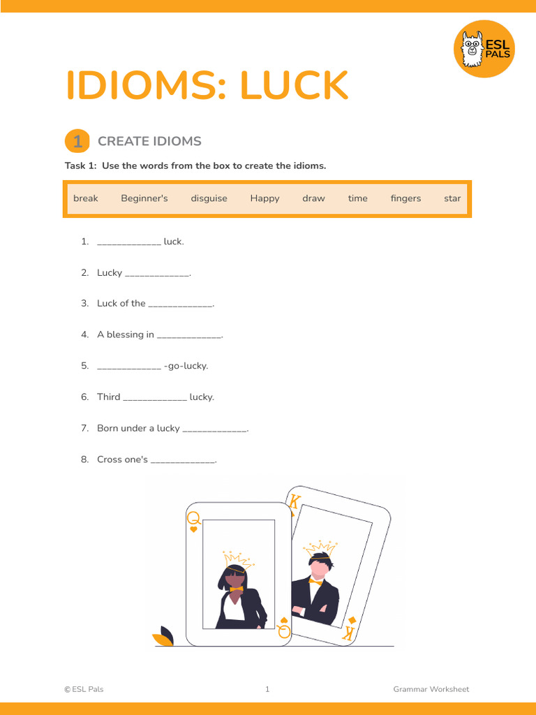 (SV) Idioms - Luck | PDF | Luck
