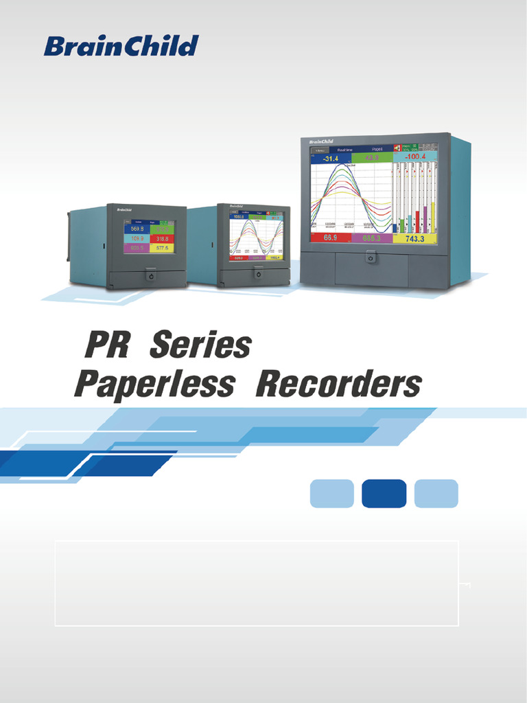BrainChild PR20 Paperless Recorder Guide | PDF