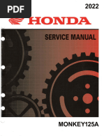 Honda-Monkey-2022-Service-Manual - Compresed - PDF Versão 1 | PDF