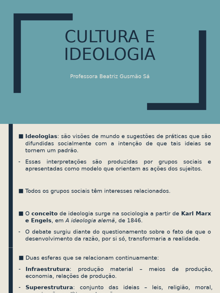 2. Cultura e Ideologia | PDF