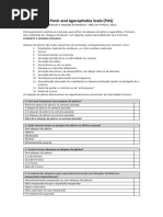 PSS10 Portuguese Scale Only | PDF | Estresse (Biologia)