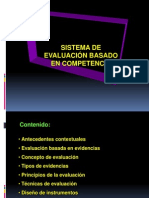 tecnicas de evaluacion