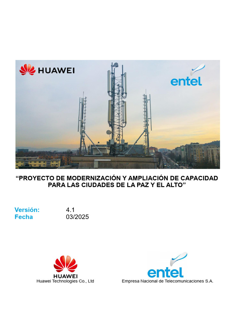 Estándar de Instalación RBS Huawei | PDF | Lte (Telecomunicaciones) | USB