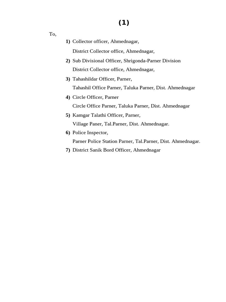 English Address | PDF