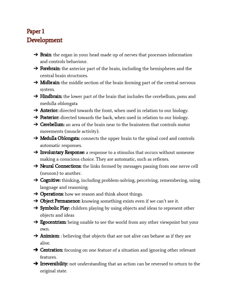 Understanding Centration in Psychology | PDF | Extraversion And ...