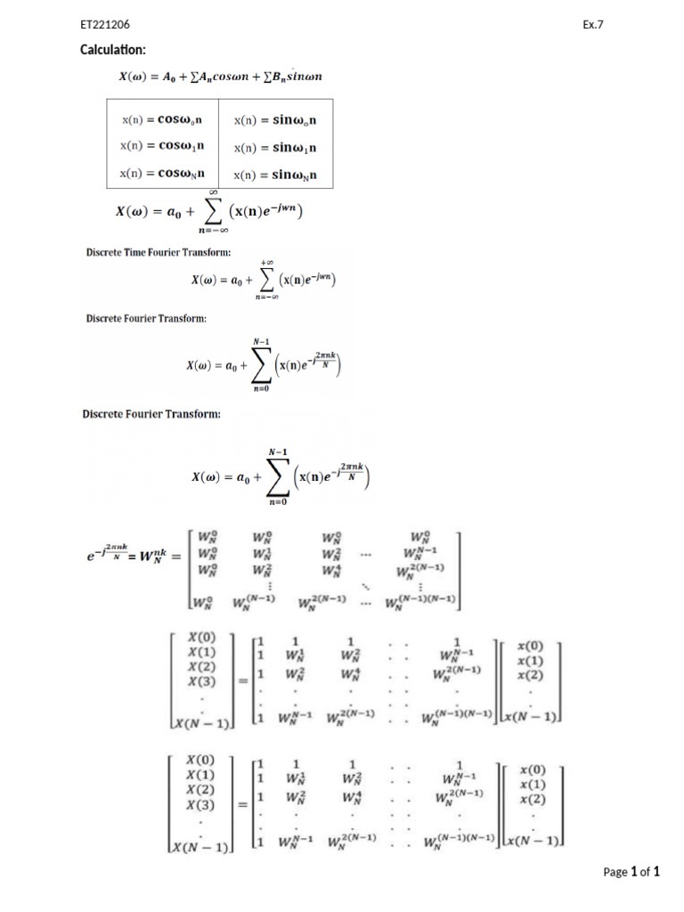 Calculation | PDF