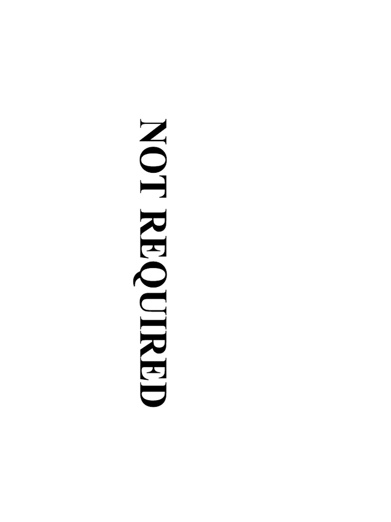 Not Required | PDF