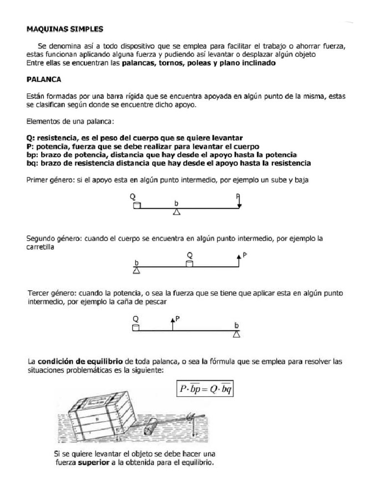 Maquinas Simples Pdf