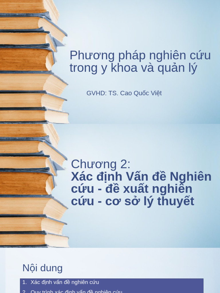 02 - BG PPNC YK Va QL Chuong 2 - Ver - 2024 - Identify R Problems | PDF