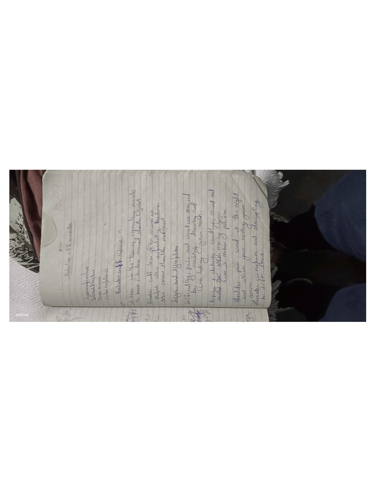Notes On The Class | PDF