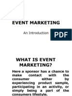 Event Marketing: An Introduction