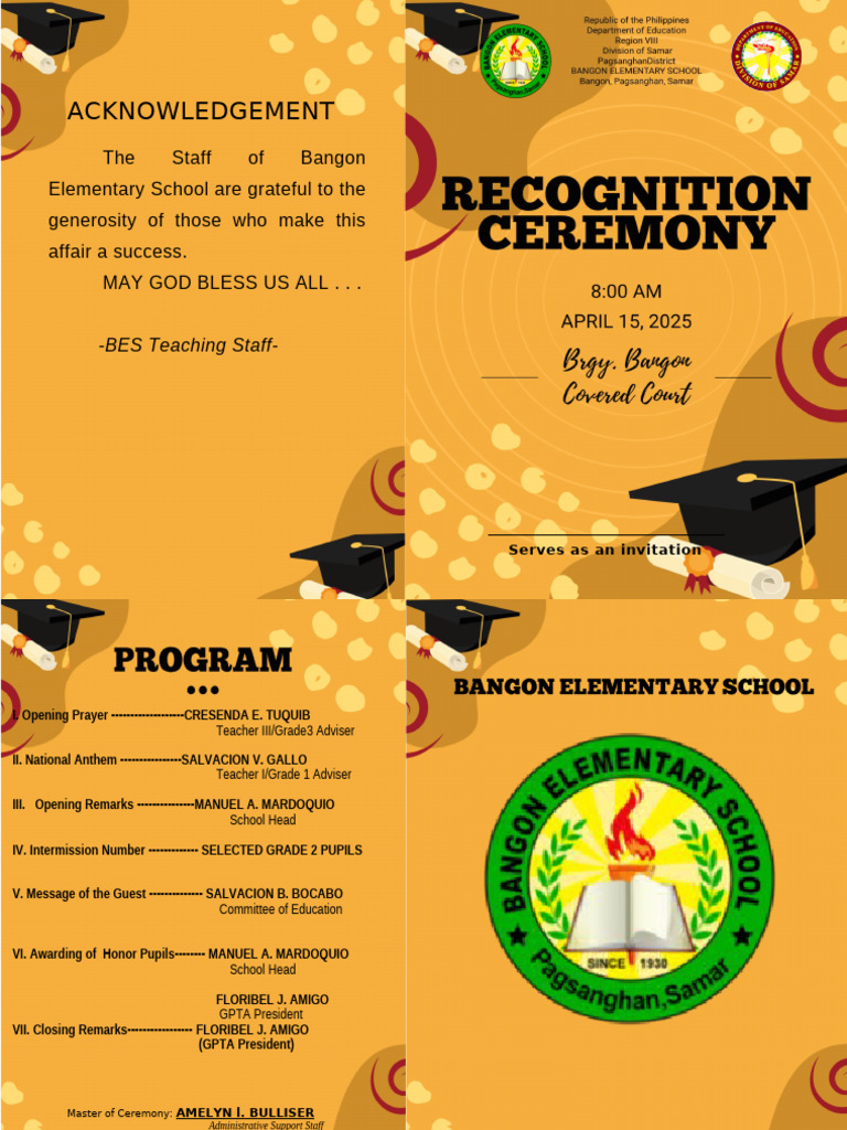 Recognition Program 2025 | PDF