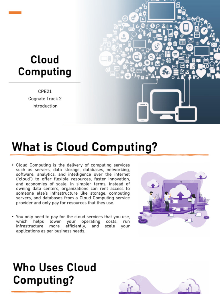 Lecture 1 - Cloud Computing | PDF | Cloud Computing | Software As A Service